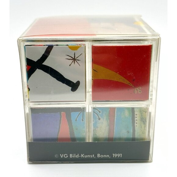Joan Miro Cube Puzzle Made In Germany 1991 - Picture 4 of 7